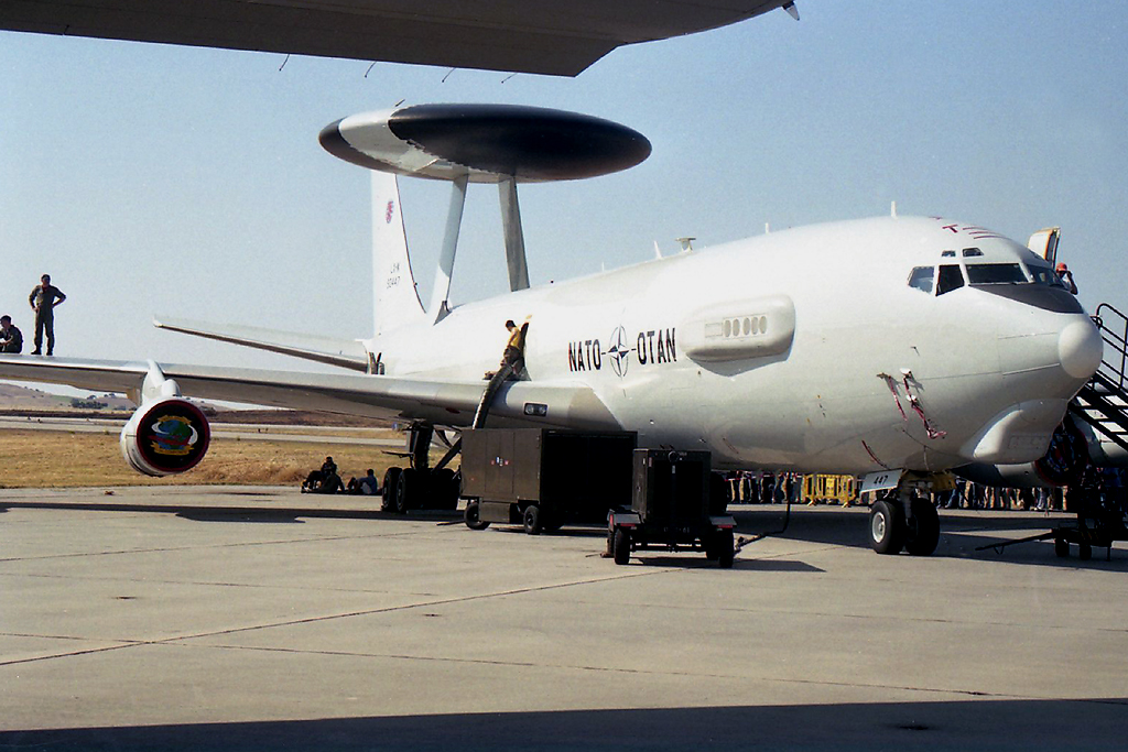 LX-N90447 · Boeing E-3A Sentry · (LPBJ)
