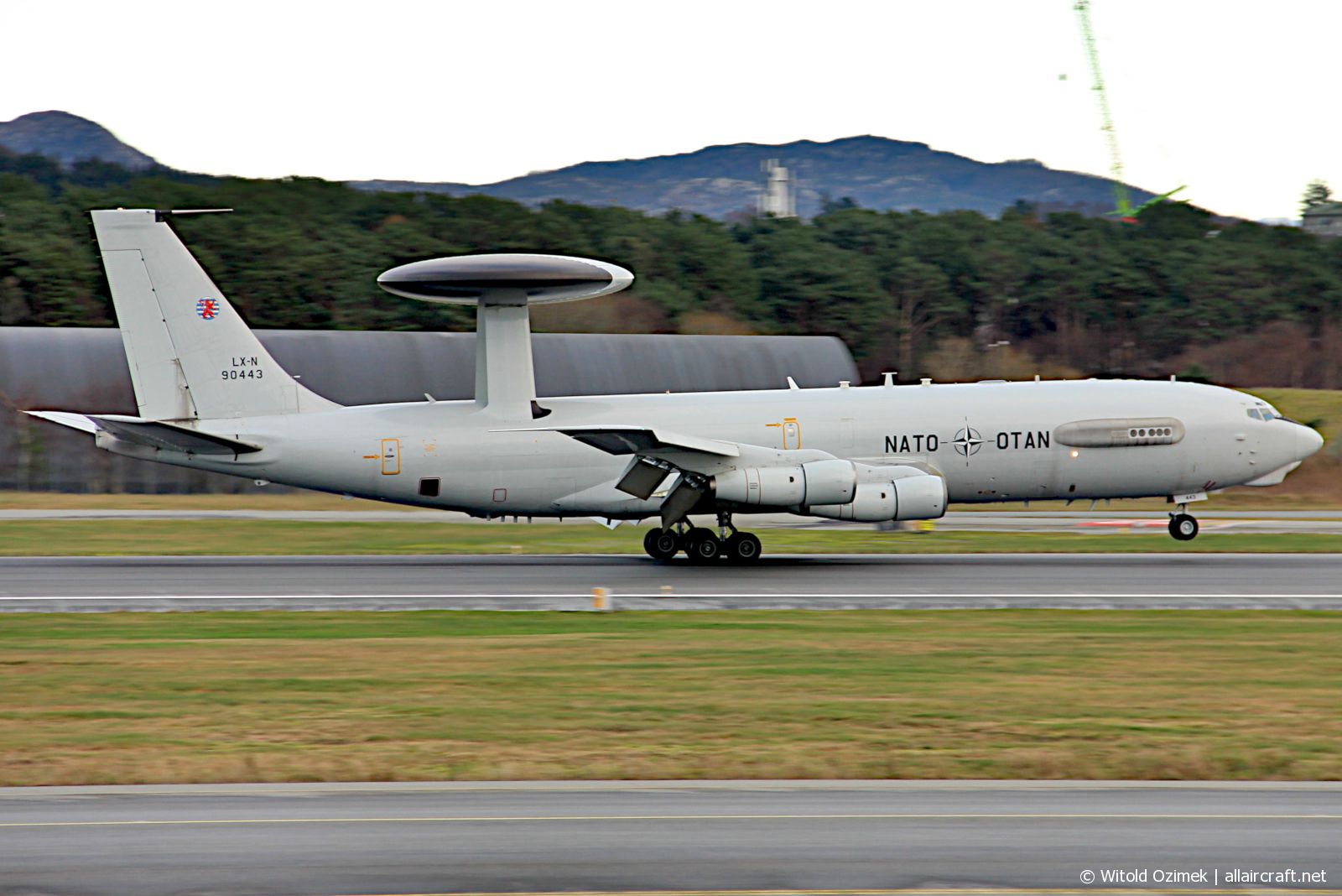 LX-N90443 (22838) 1981 Boeing E-3A Sentry