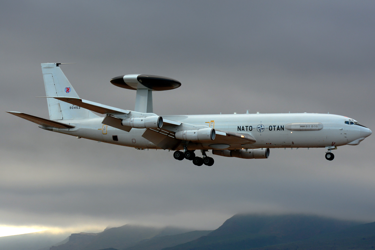 LX-N90453 · Boeing E-3A Sentry · (LPA / GCLP)