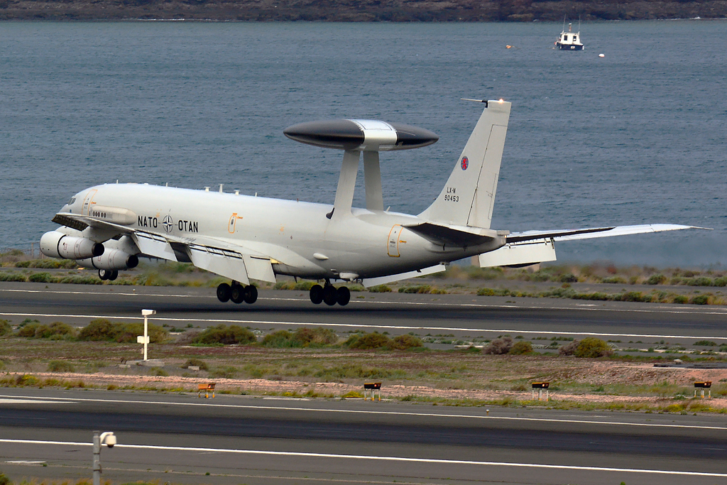 LX-N90453 · Boeing E-3A Sentry · (LPA / GCLP)