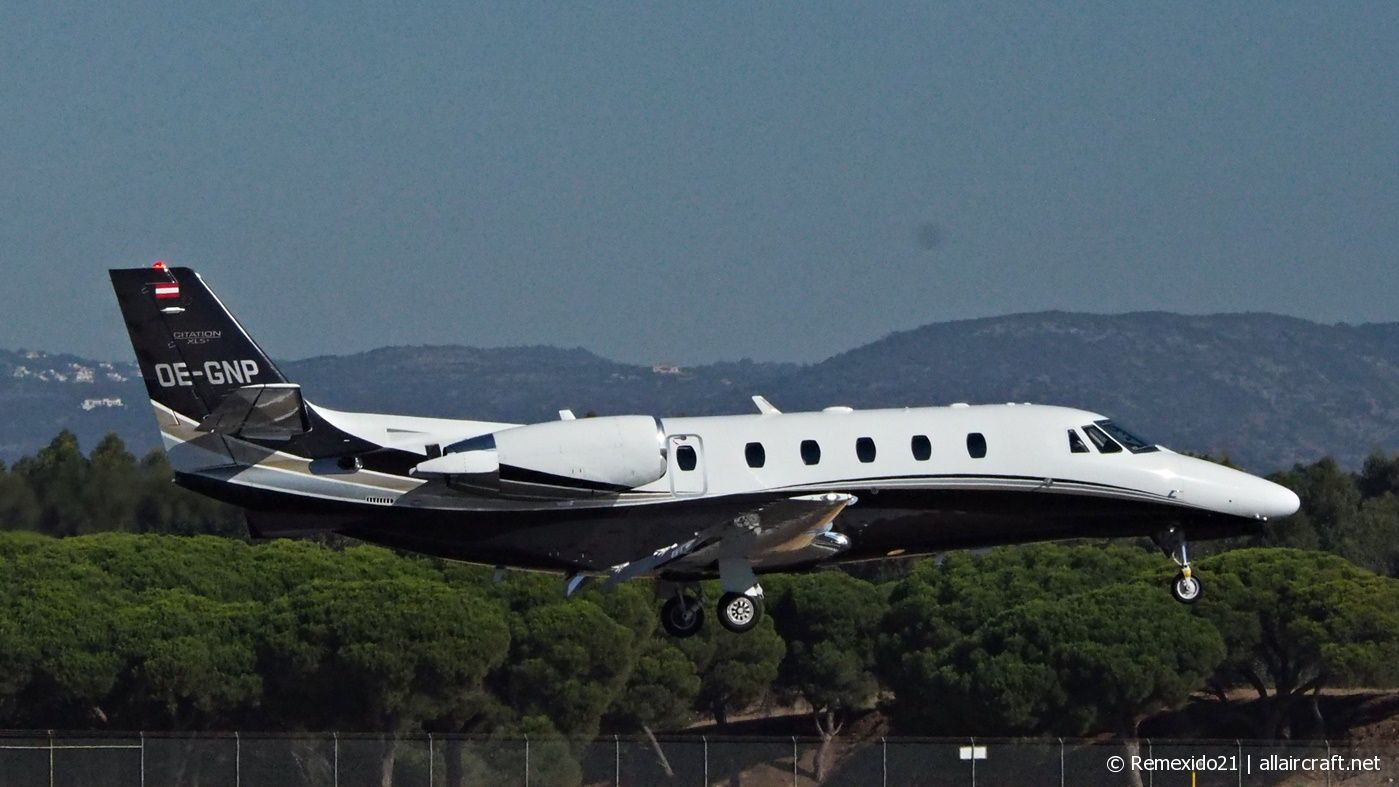 OE-GNP · Cessna 560XL Citation XLS+ · (FAO / LPFR)