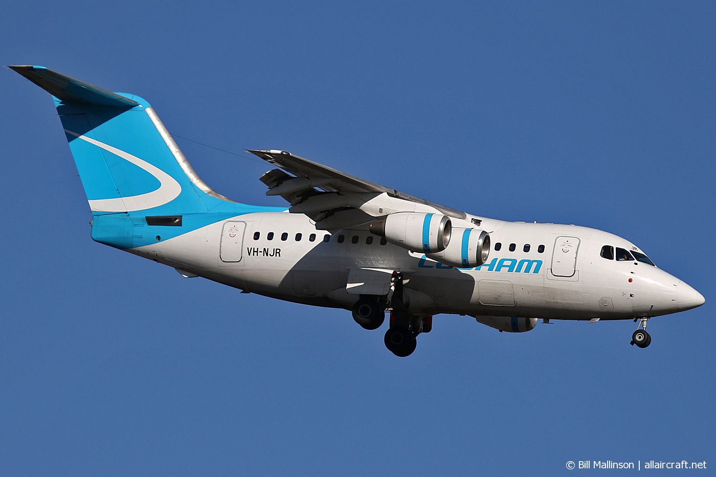 VH-NJR · British Aerospace BAe-146-100 · (PER / YPPH)