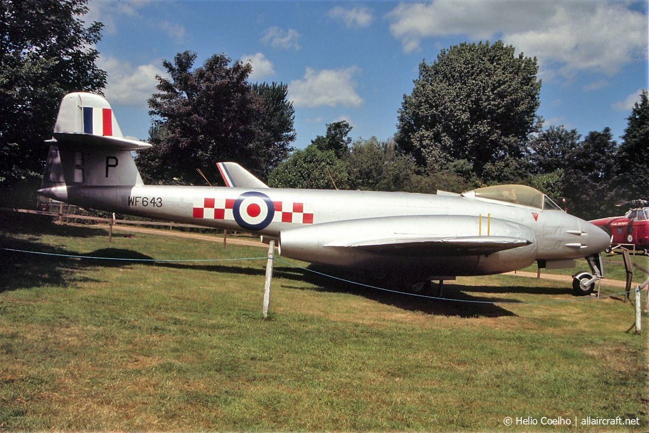 WF643 (AW.4986) 1951 Gloster Meteor F.8