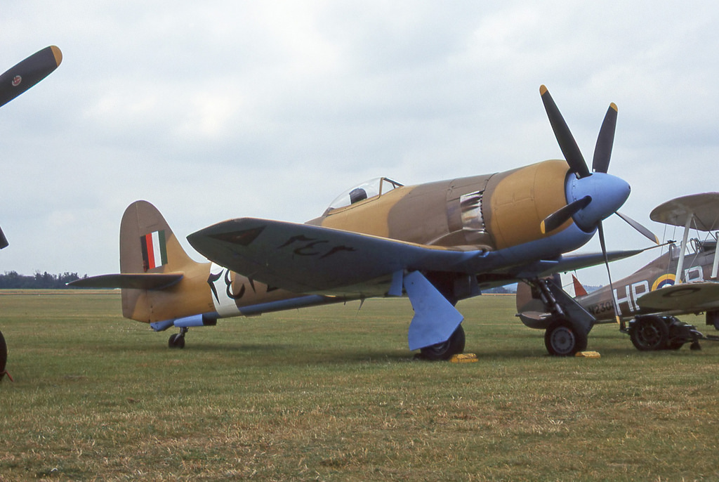 G-BTTA (cn 37534) 1948 Hawker Fury FB10