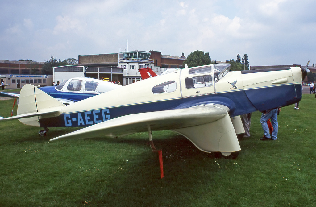 G-AEEG · Miles M-3A Falcon · (EGTC)