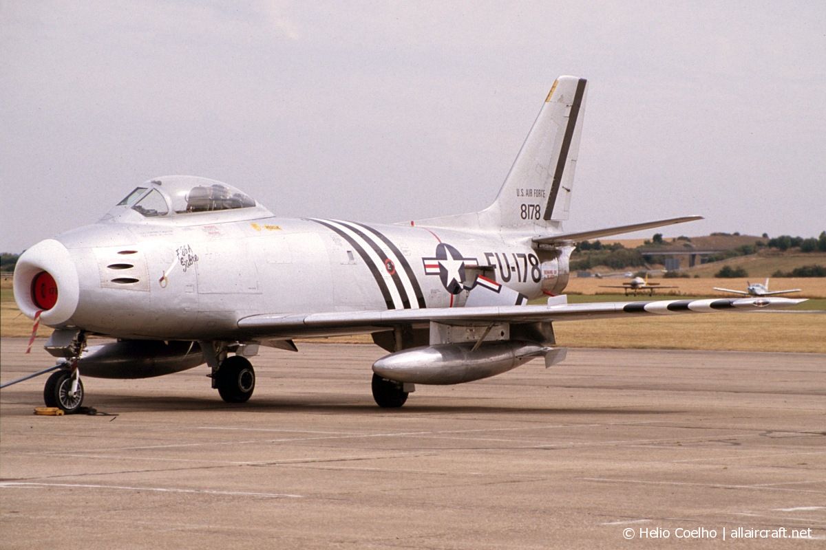 G-SABR · North American F-86A Sabre · (EGSU)