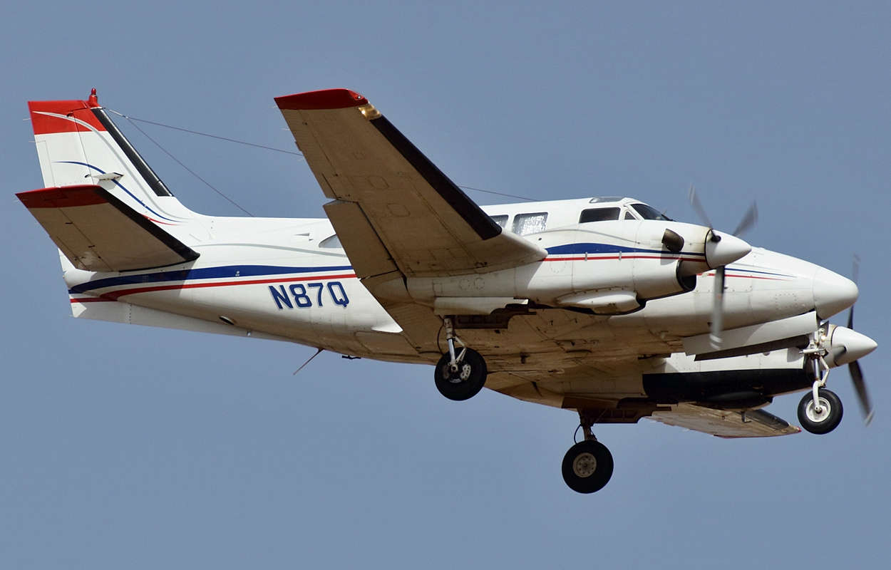 N87Q · Beechcraft 65-A90-1 King Air · (IBZ / LEIB)