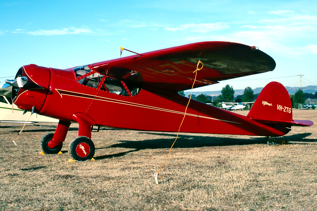 VH-ZTG (589) 1941 Cessna C-165 Airmaster