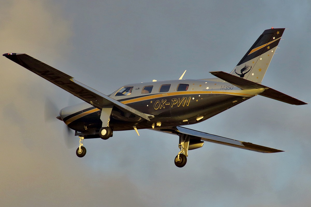 OK-PVN · Piper PA-46-350P Malibu Mirage · (LPA / GCLP)