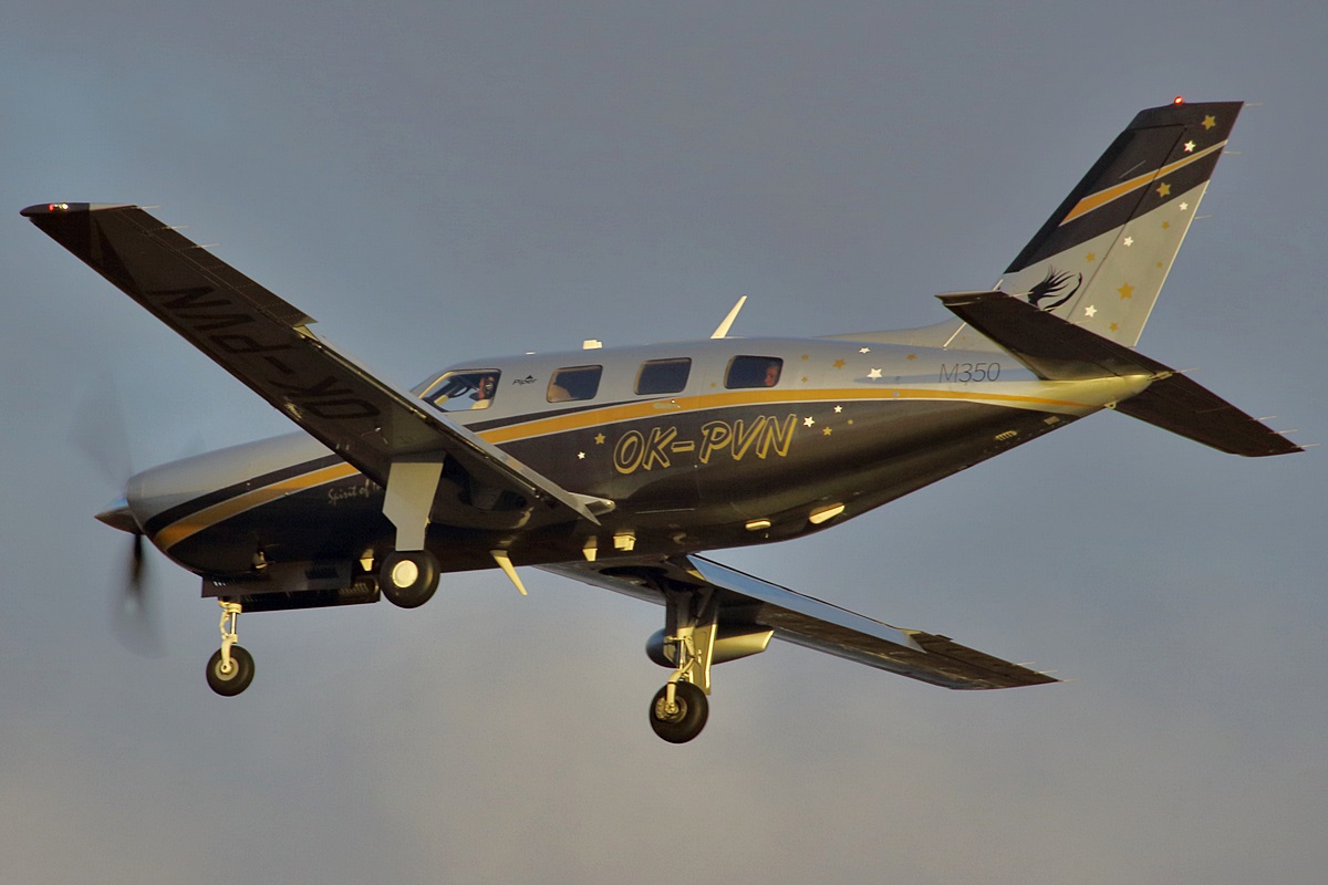 OK-PVN · Piper PA-46-350P Malibu Mirage · (LPA / GCLP)