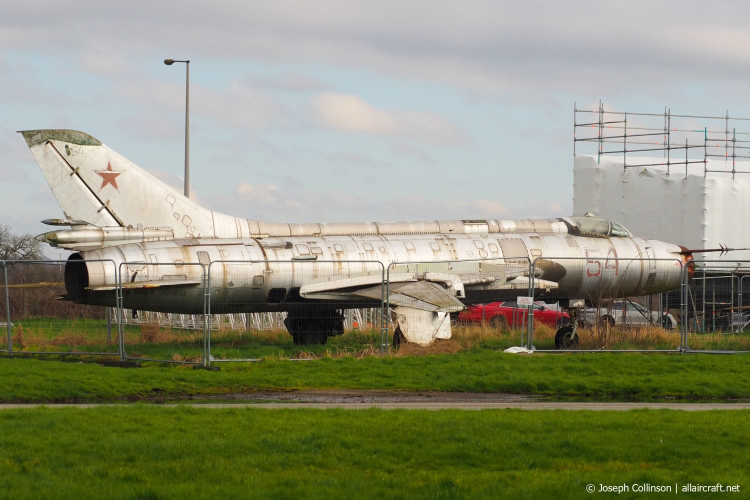 54 Red · Sukhoi Su-17M · (CEG / EGNR)
