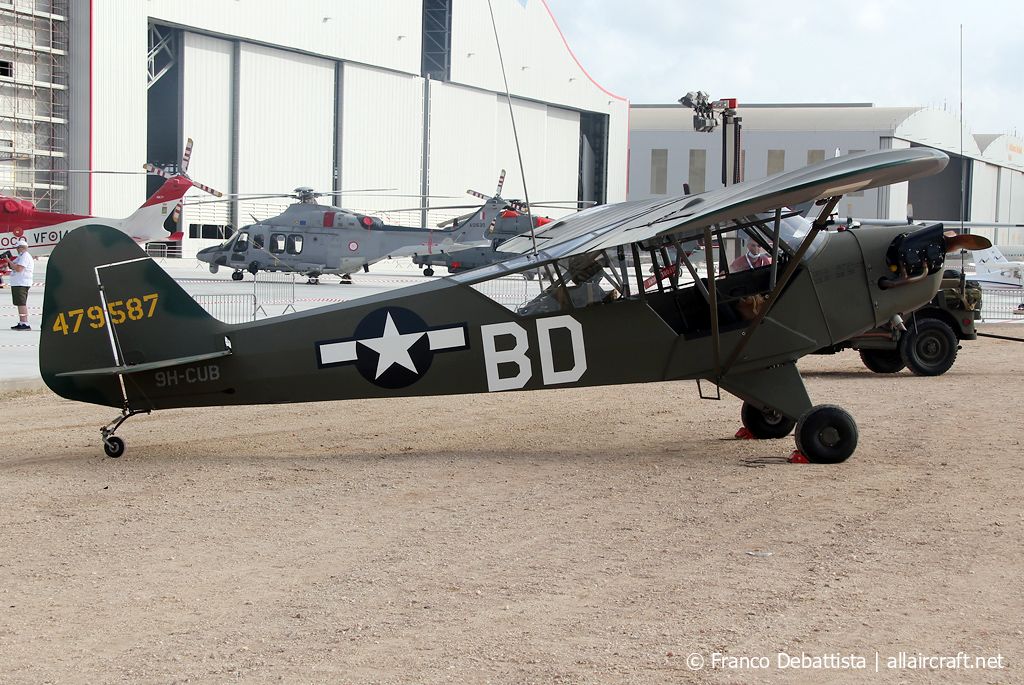 9H-CUB · Piper J3C-65 Cub · (MLA / LMML)