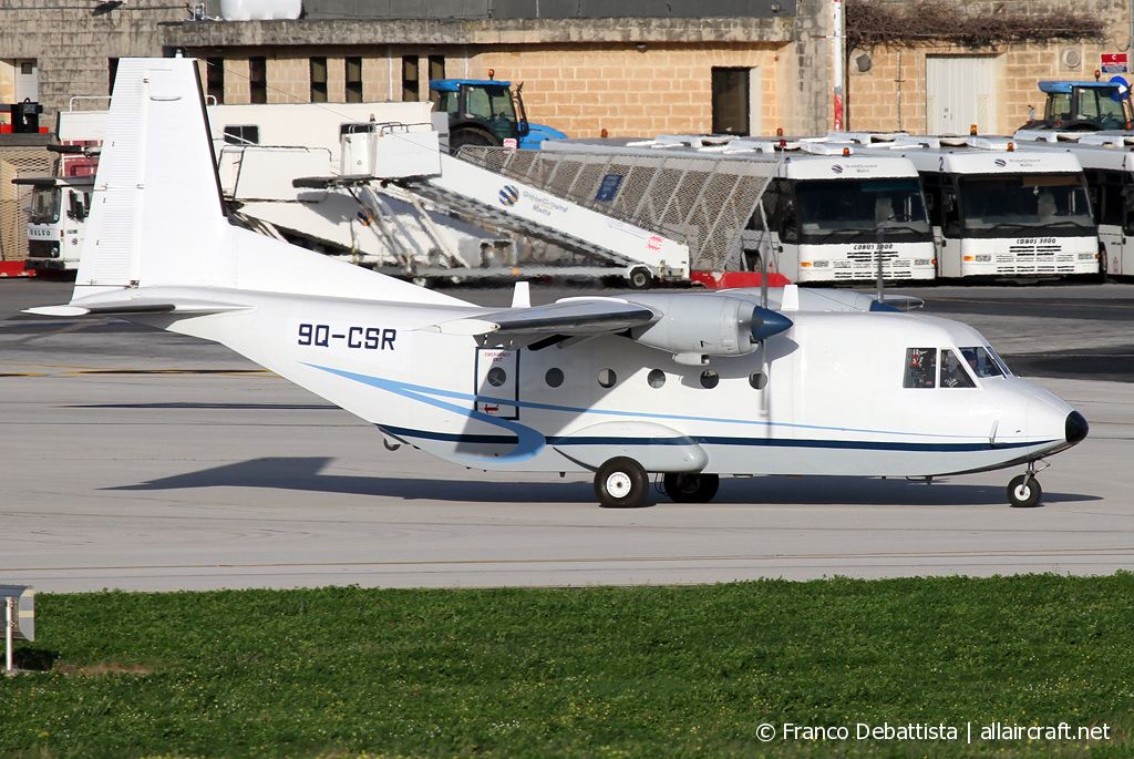 9Q-CSR · CASA C-212-100 Aviocar · (MLA / LMML)