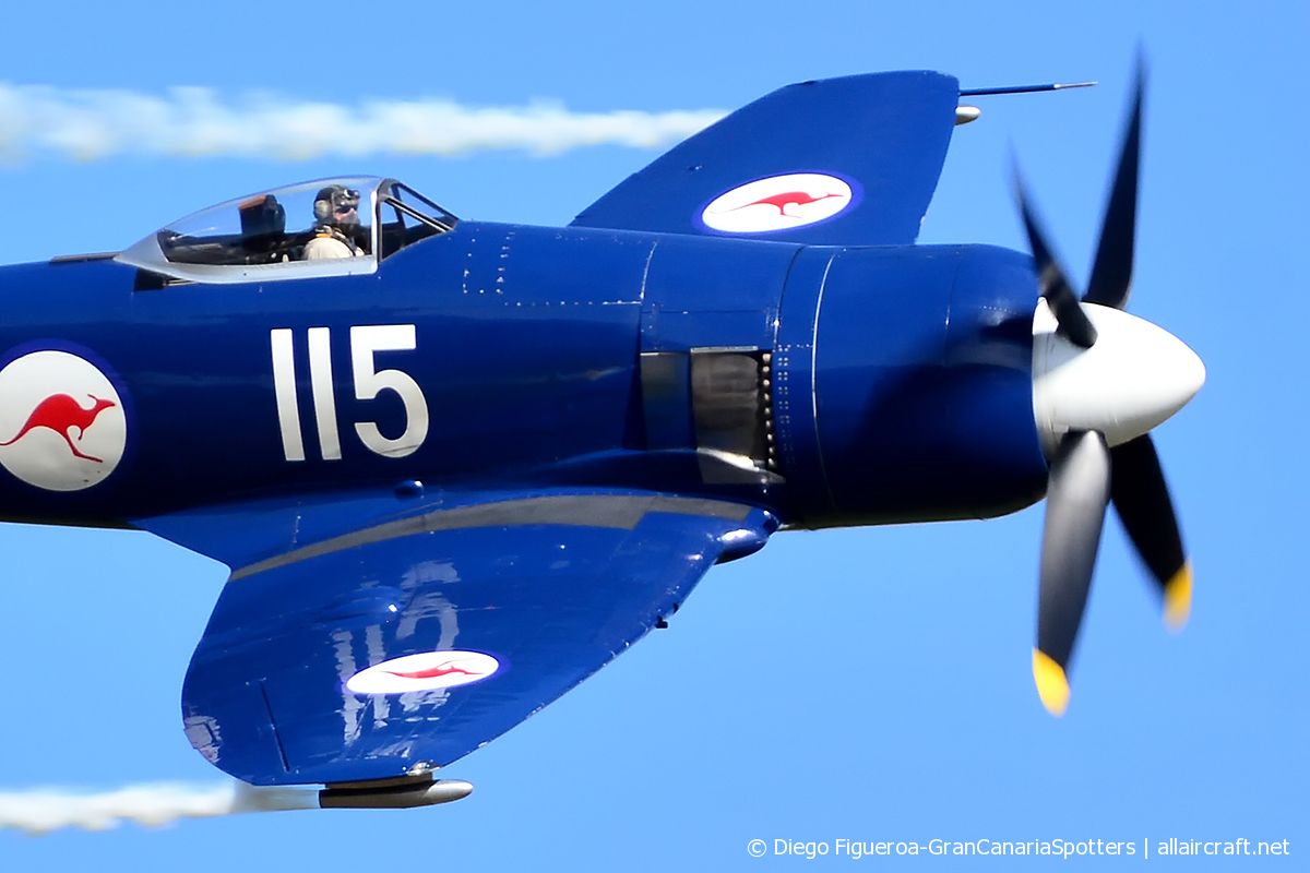 F-AZXJ · Hawker Sea Fury FB11 · (LFPM)