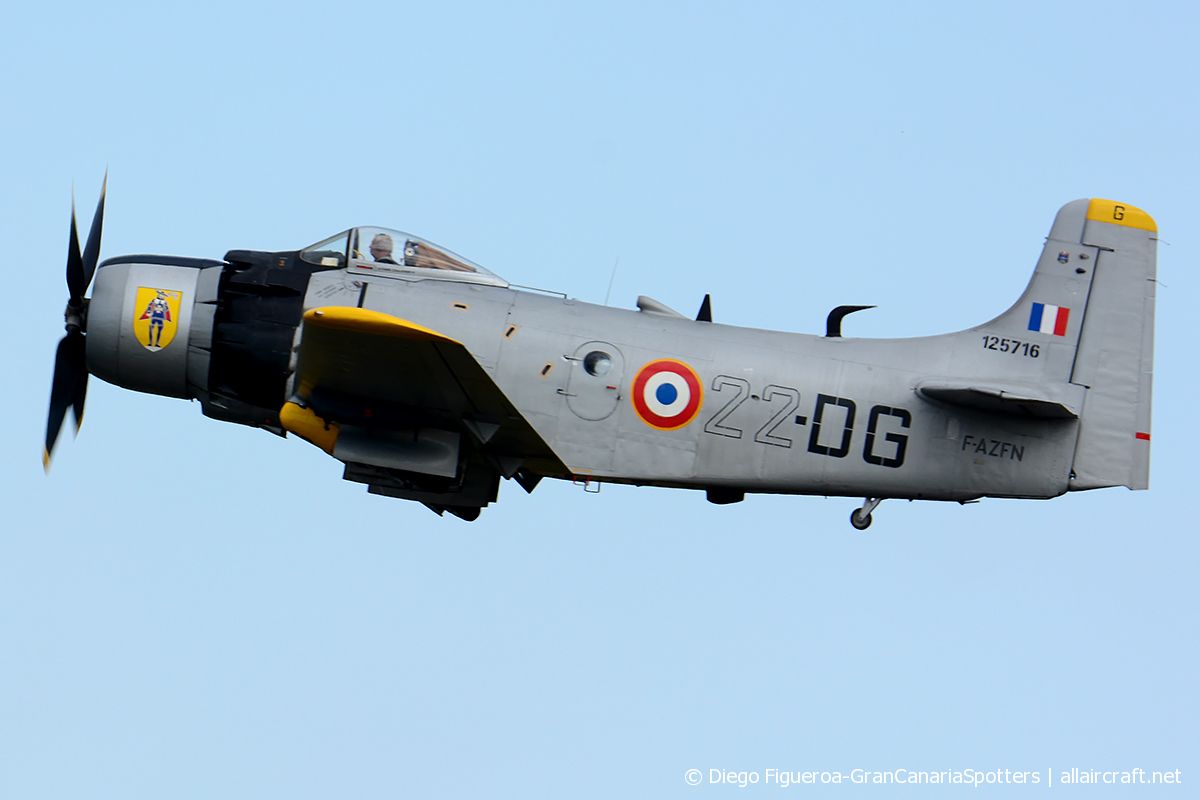F-AZFN / 125716 Douglas A-1 Skyraider