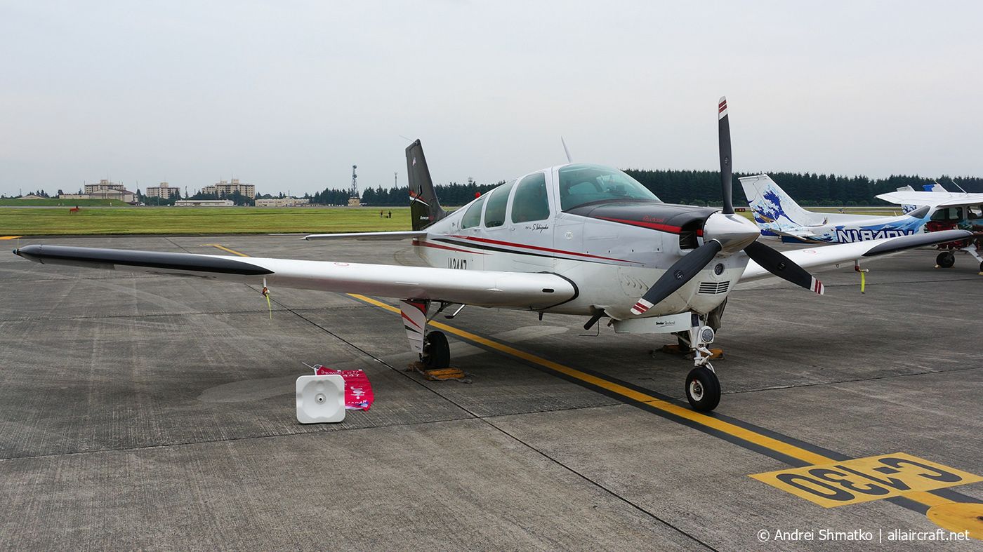 JA3447 (CD-1221) Beechcraft E33 Bonanza
