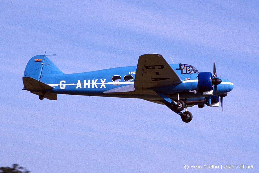 G-AHKX · Avro 652A Anson C.19 Series 2 · (EGTH)