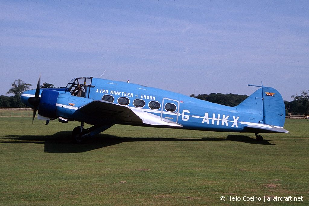 G-AHKX · Avro 652A Anson C.19 Series 2 · (EGTH)