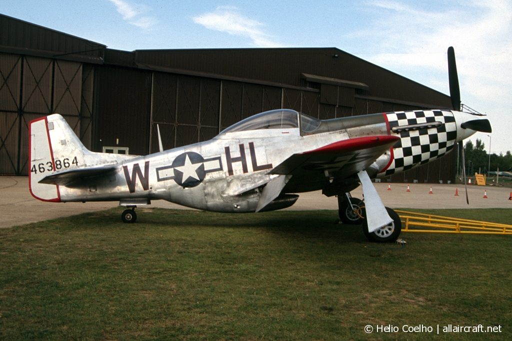 G-CBNM · North American P-51D Mustang · (EGSU)