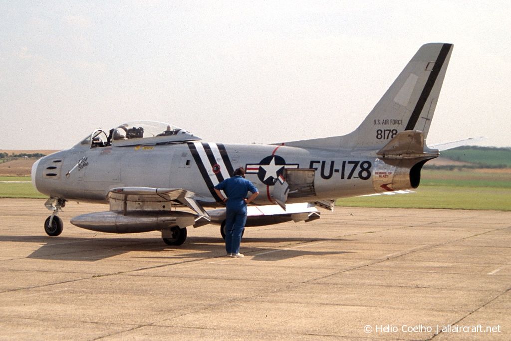 G-SABR · North American F-86A Sabre · (EGSU)