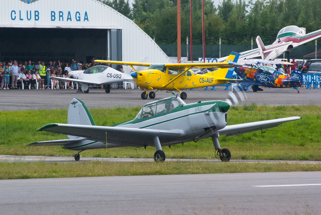 CS-AZX · OGMA DHC-1 Chipmunk T20 · (BGZ / LPBR)