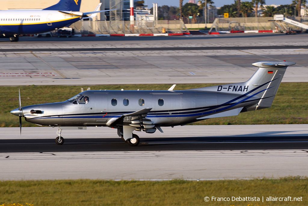 D-FNAH · Pilatus PC-12/47E · (MLA / LMML)