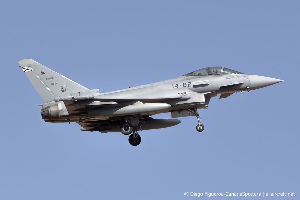 C.16-62 · Eurofighter EF-2000 Typhoon S · (LPA / GCLP)