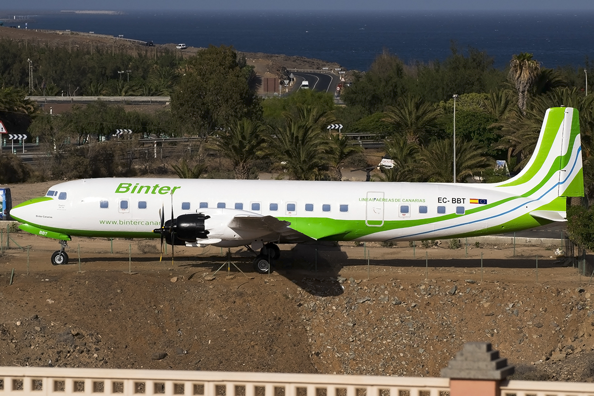 EC-BBT · Douglas DC-7C Seven Seas · (GCLB)