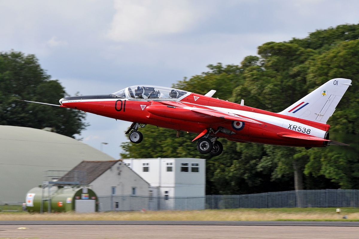 XR538 · Hawker Siddeley Gnat T1 · (EGBP)