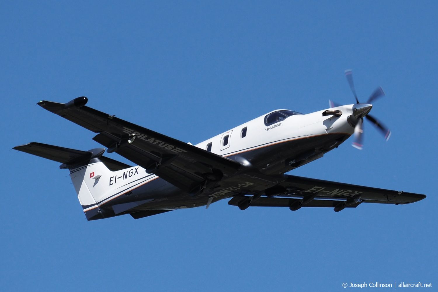 EI-NGX · Pilatus PC-12NGX · (GLO / EGBJ)