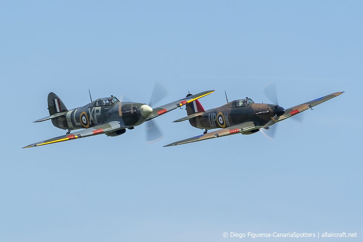 G-HHII · Hawker Hurricane Mk2B · (LFPM)