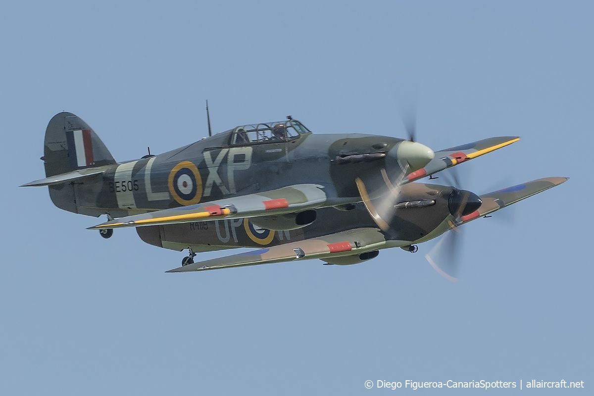 G-HHII · Hawker Hurricane Mk2B · (LFPM)