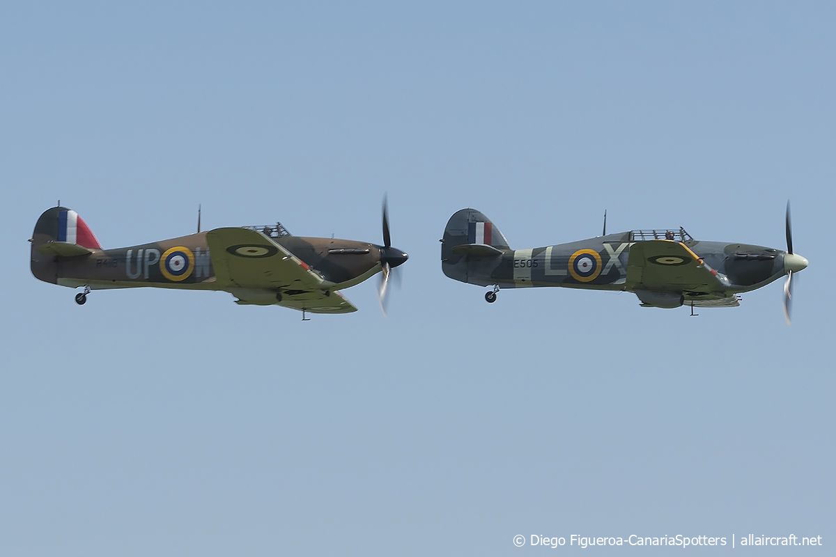 G-HHII · Hawker Hurricane Mk2B · (LFPM)