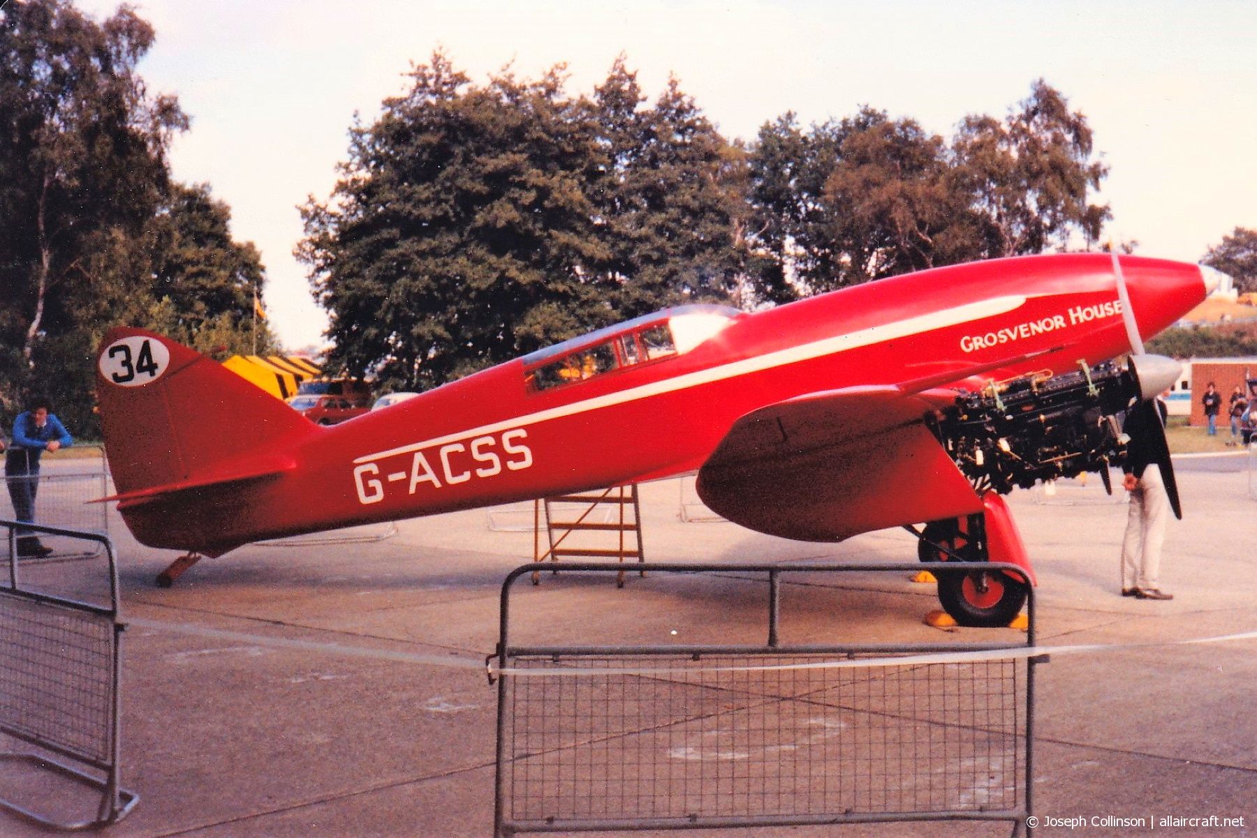 G-ACSS · De Havilland DH-88 Comet · (FAB / EGLF)