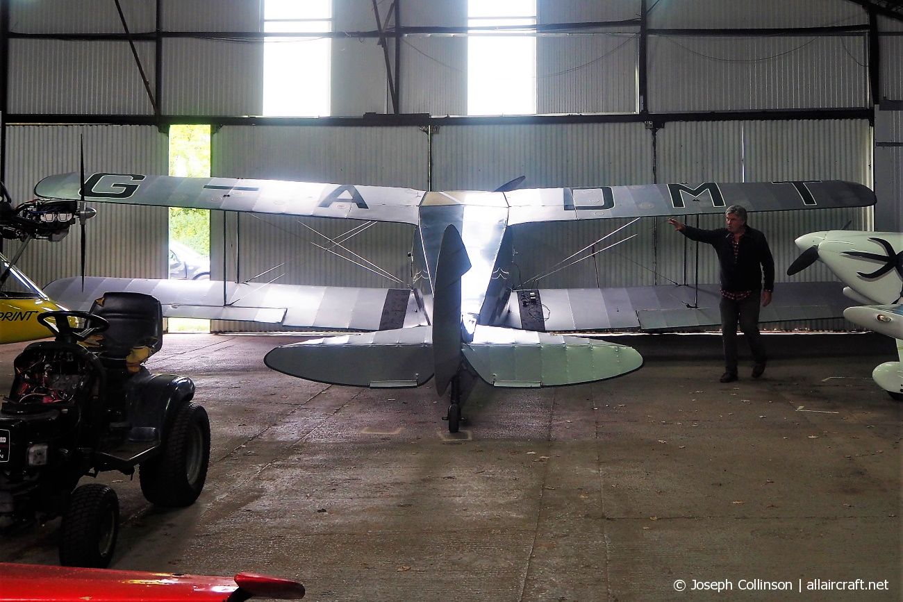 G-ADMT · De Havilland DH.87B Hornet Moth · -