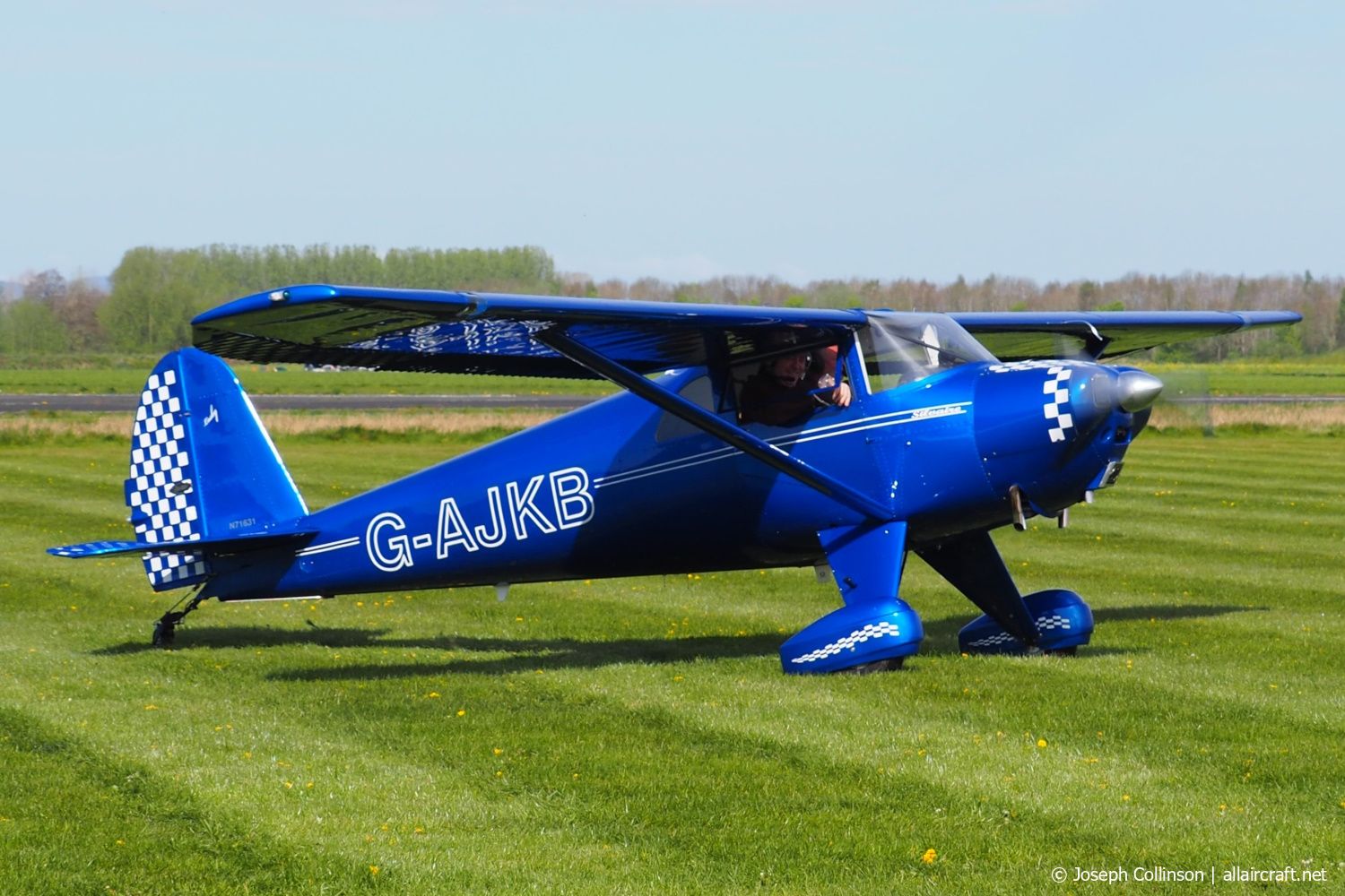 G-AJKB · Luscombe 8A Silvaire · (EGCV)