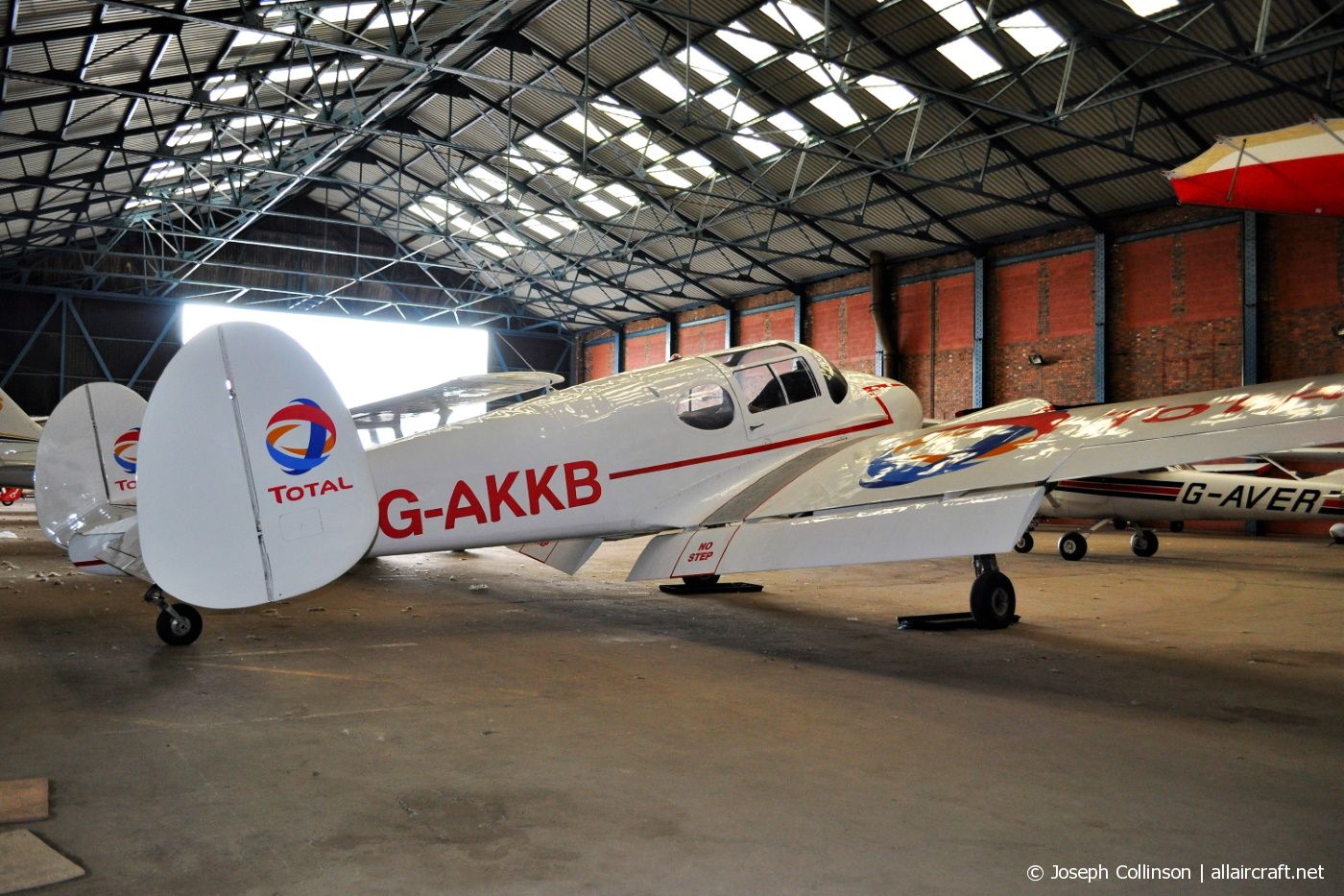 G-AKKB · Miles M-65 Gemini 1A · (EGCB)