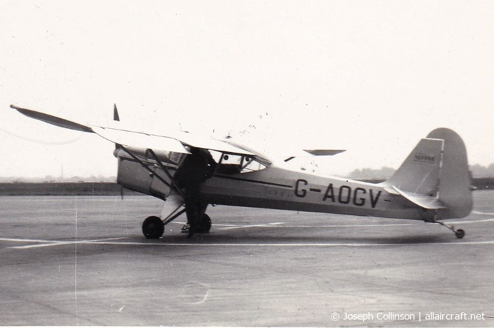 G-AOGV · Auster J-5R Alpine · (MAN / EGCC)