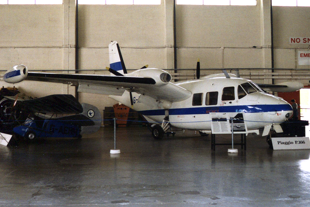G-APWY · Piaggio P-166AL-1 · (EGDT)