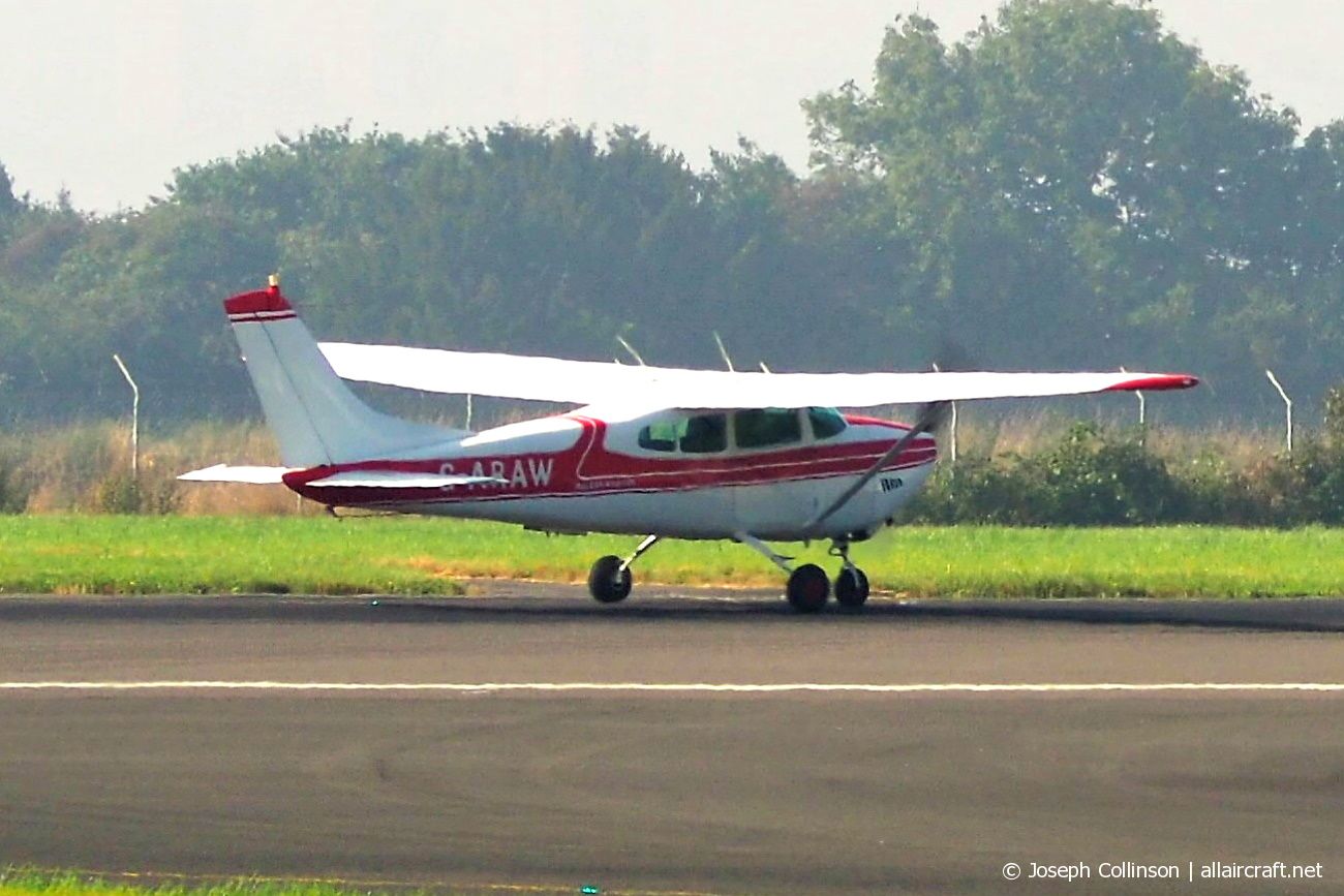 G-ARAW · Cessna 182C Skylane · (LPL / EGGP)