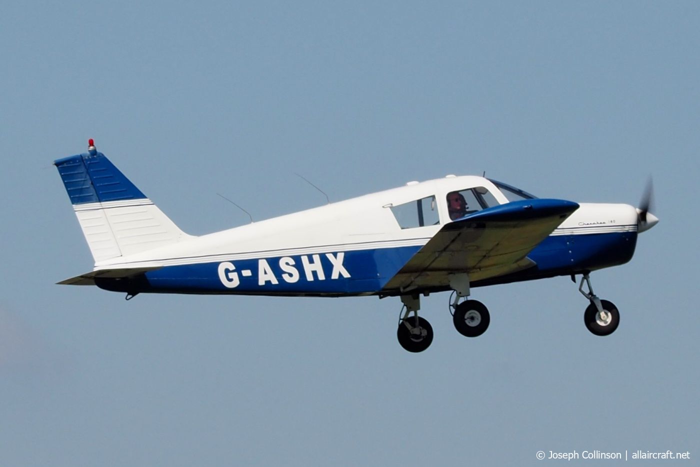 G-ASHX · Piper PA-28-180 Cherokee · (EGCV)