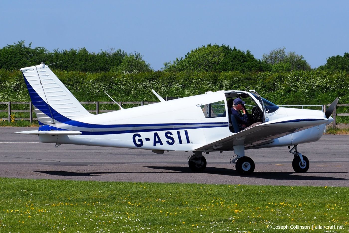 G-ASII · Piper PA-28-180 Cherokee · (EGTU)