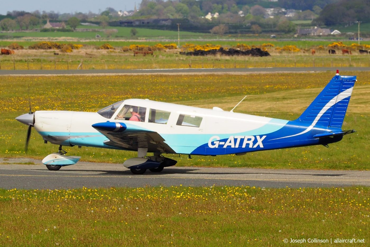 G-ATRX · Piper PA-32-260 Cherokee Six · (EGCK)