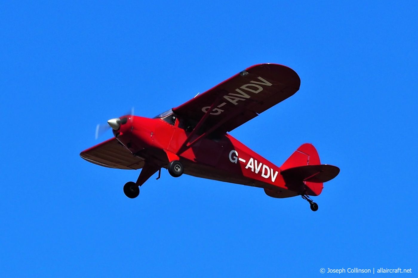 G-AVDV (22-3752) 1956 Piper PA-22-150 Tri-Pacer