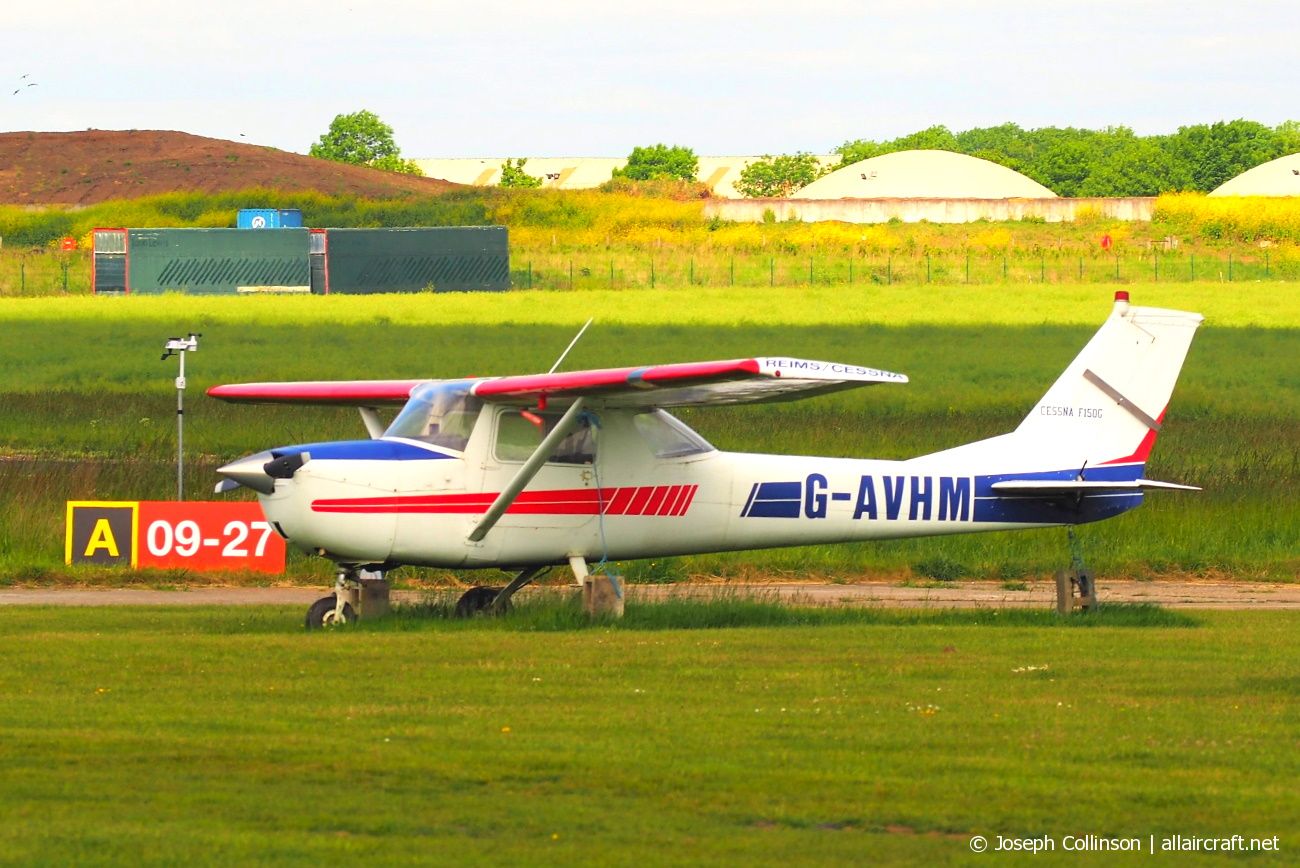 G-AVHM · Reims-Cessna F150G · (EGSM)