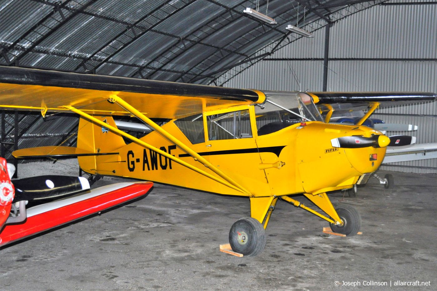 G-AWOF · Piper PA-17 · (EGCB)