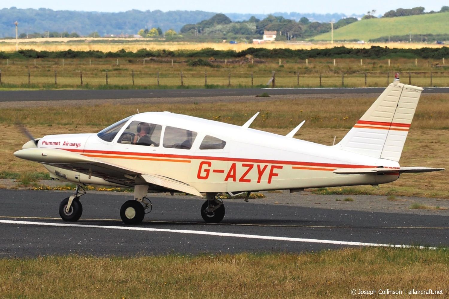 G-AZYF · Piper PA-28-180 Cherokee · (EGCK)