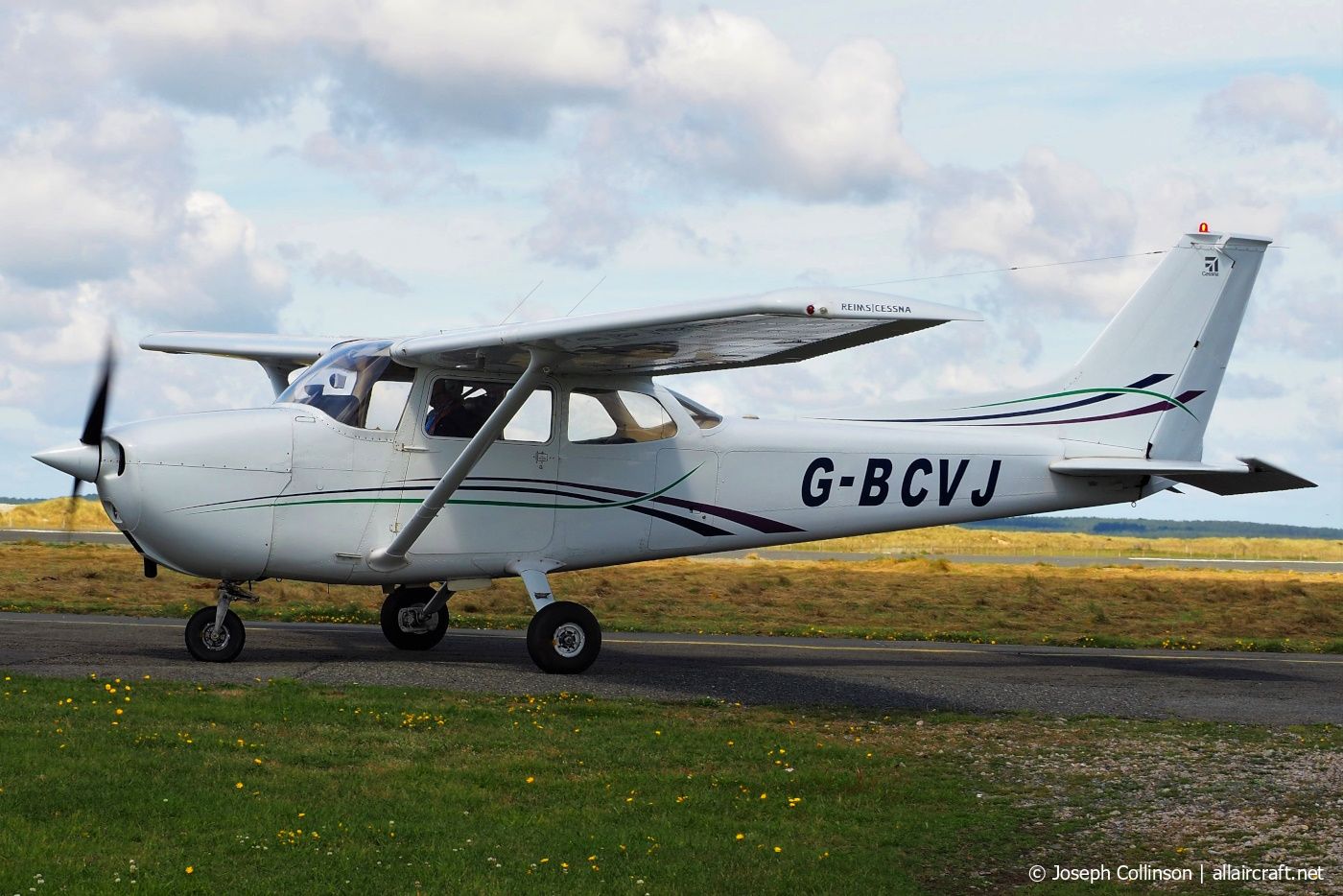 G-BCVJ · Reims-Cessna F172M Skyhawk · (EGCK)