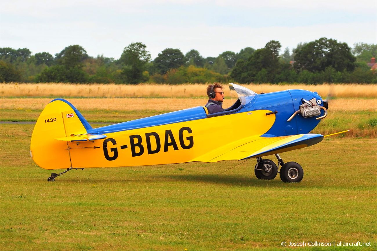 G-BDAG · Taylor JT-1 Monoplane · (EGCV)