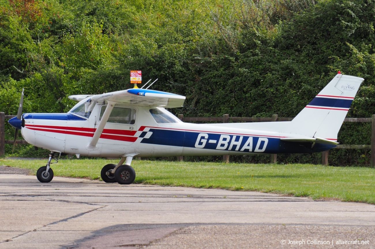 G-BHAD · Cessna A152 Aerobat · (EGSV)